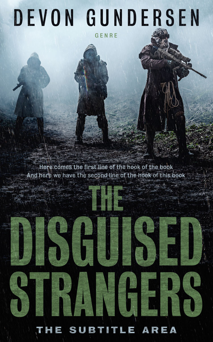 2D view of Premade Apocalyptica Book Cover - Outer Space