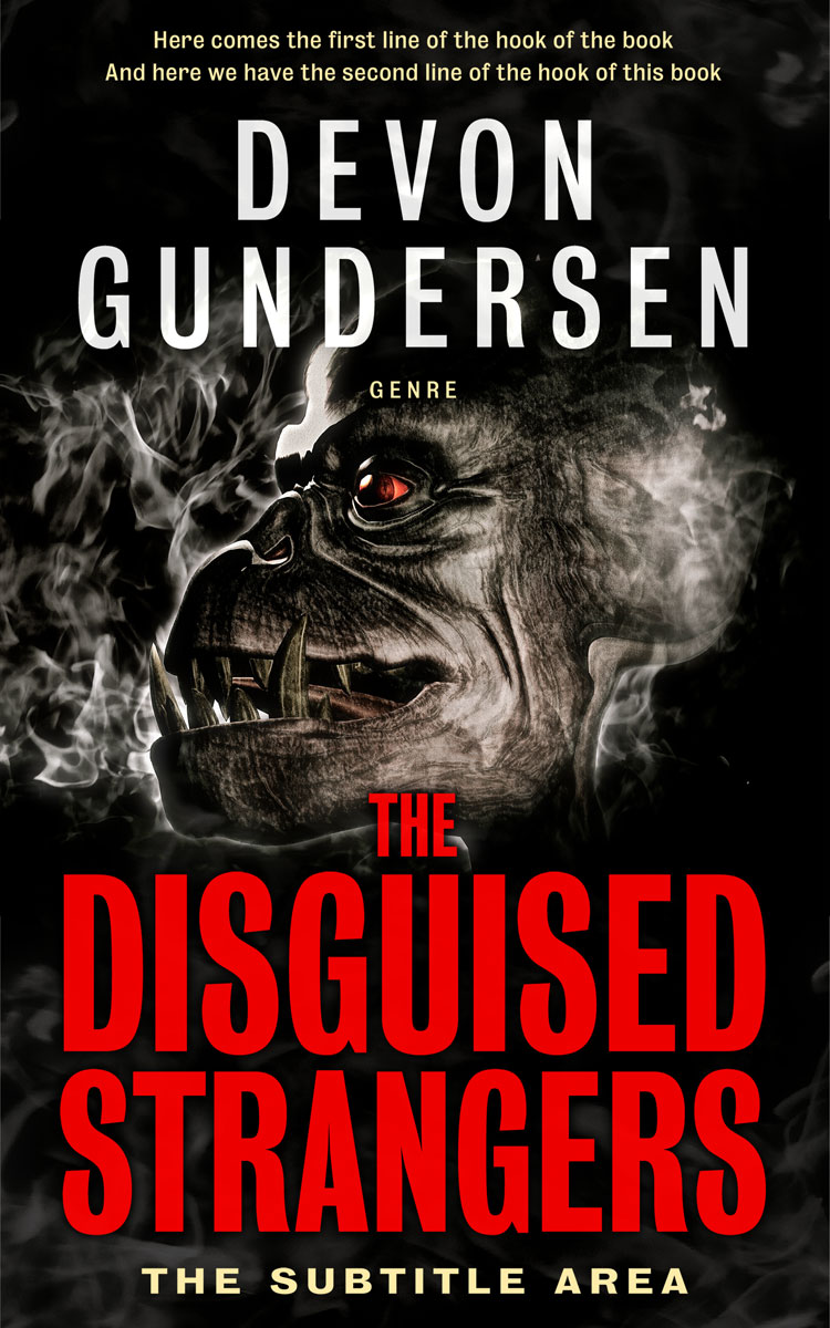 2D view of Premade Science Fiction Book Cover - Zeus