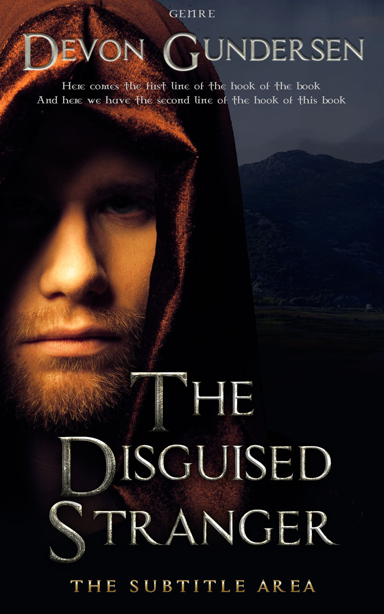 2D view of Premade Mystery & Thriller & Suspense Book Cover - Gondola