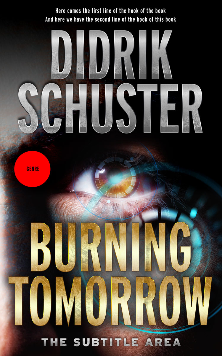 2D view of Premade Science Fiction Book Cover - Sorrell Brown