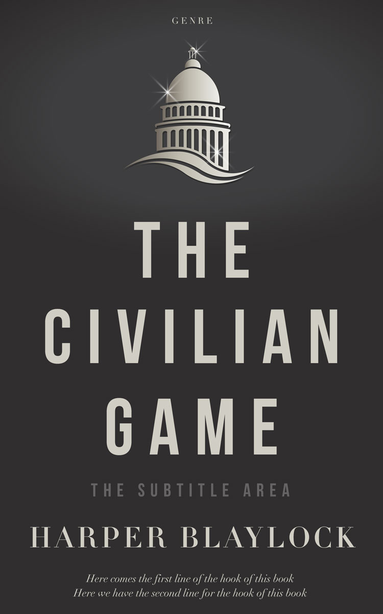 2D view of Premade Politics & Law & Society Book Cover - Mine Shaft