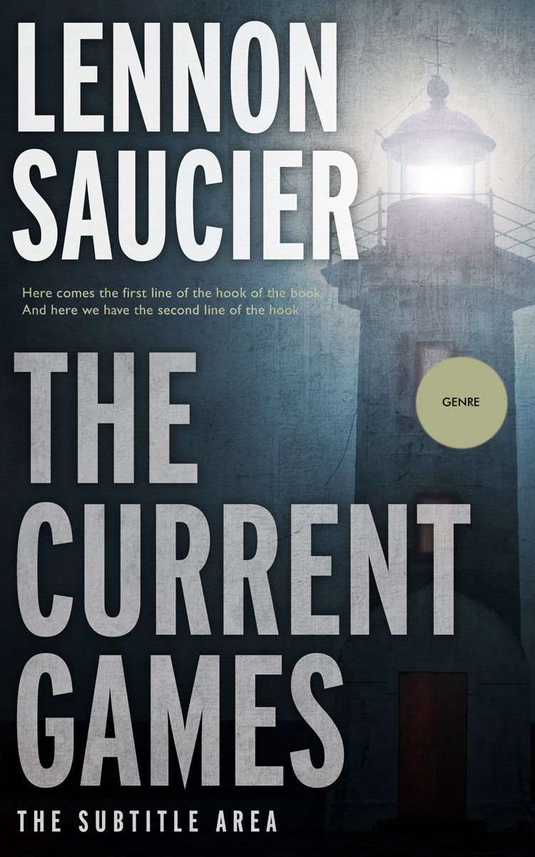 2D view of Premade Mystery & Thriller & Suspense Book Cover - Silver Sand