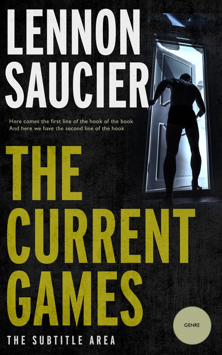 2D view of Premade Mystery & Thriller & Suspense Book Cover - Woodsmoke