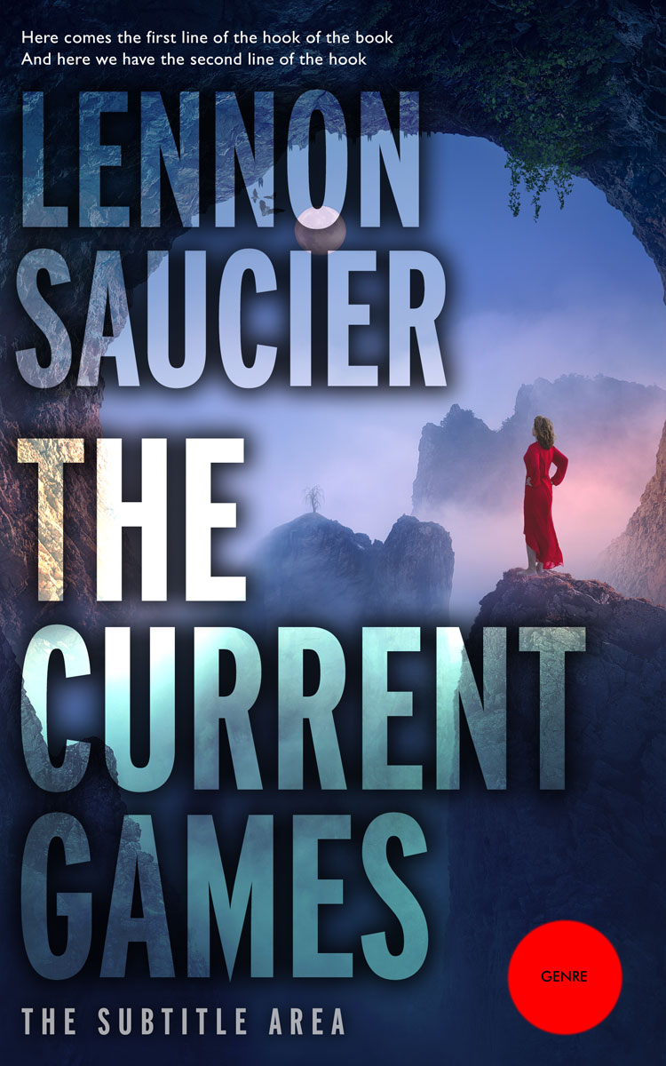 2D view of Premade Mystery & Thriller & Suspense Book Cover - Big Stone