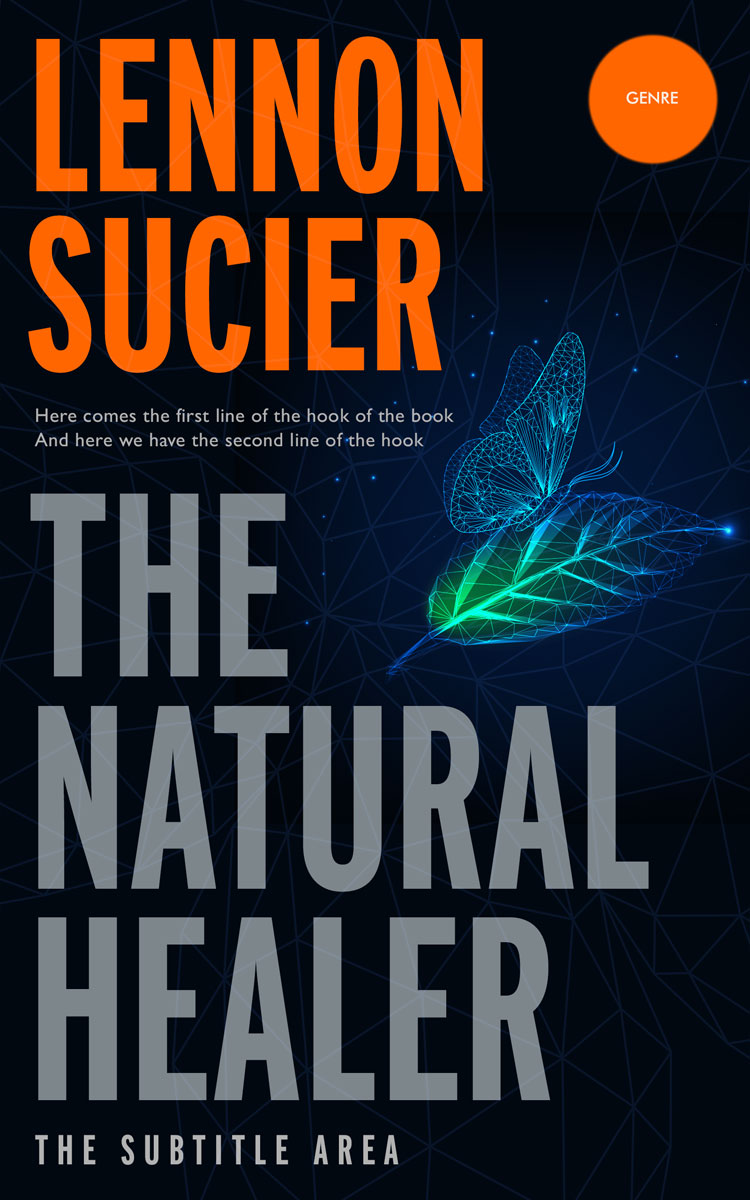 2D view of Premade Religion & Spirituality Book Cover - Hot Cinnamon