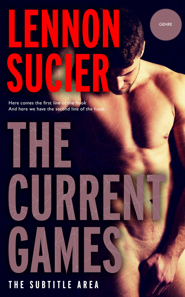 2D view of Premade Erotica Book Cover - Terracotta