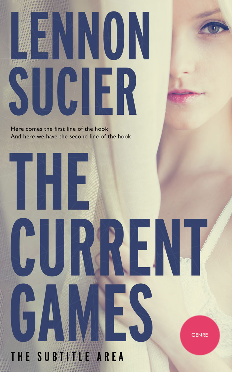 2D view of Premade Erotica Book Cover - Bison Hide