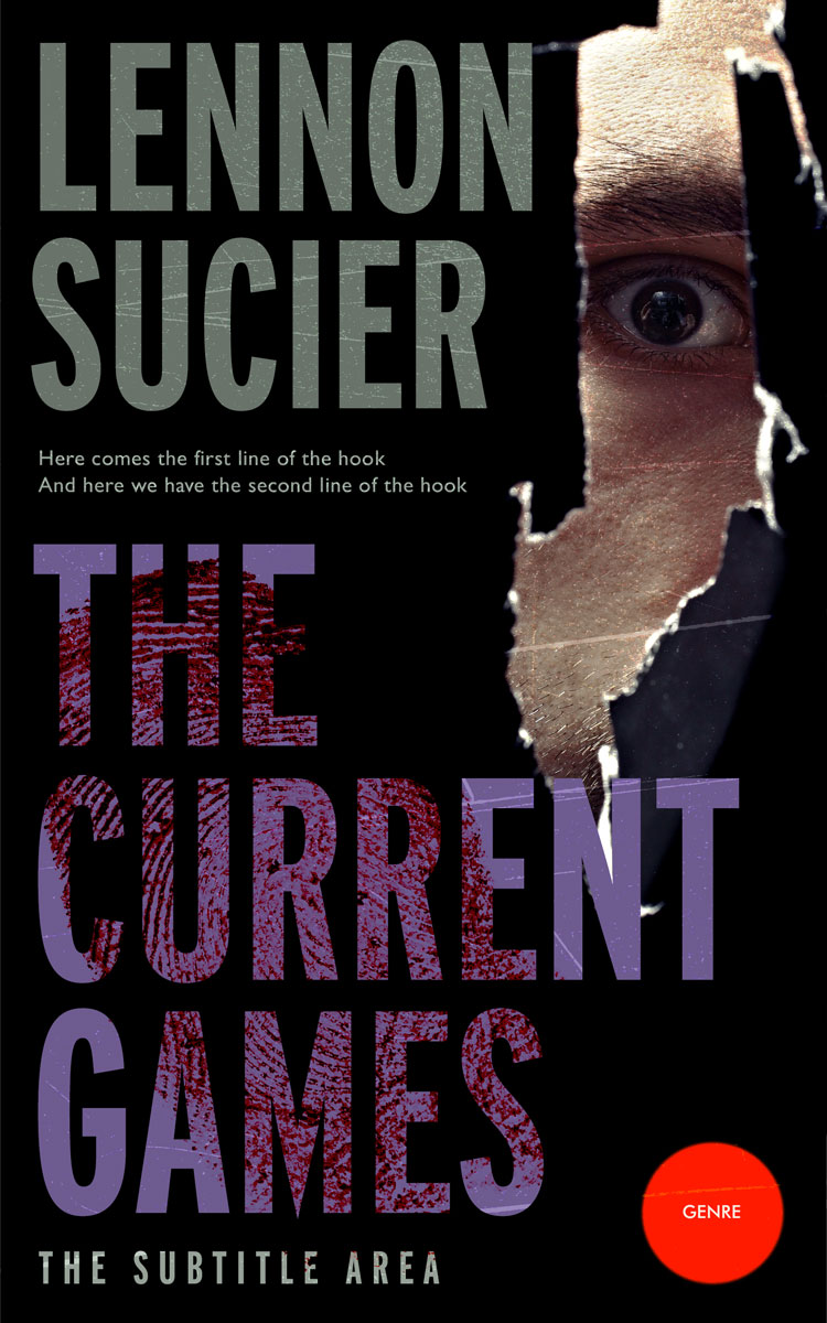 2D view of Premade Mystery & Thriller & Suspense Book Cover - Brandy Rose