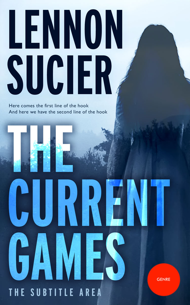 2D view of Premade Horror Book Cover - Cloud Burst