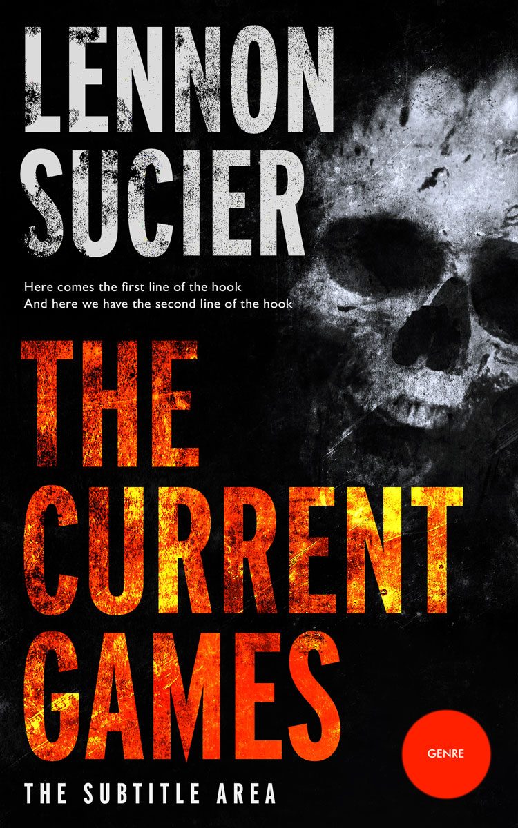 2D view of Premade Mystery & Thriller & Suspense Book Cover - Cod Gray