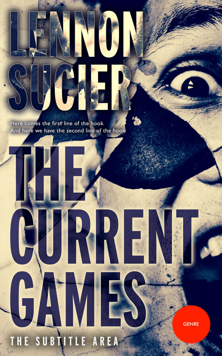 2D view of Premade Horror Book Cover - Sapling