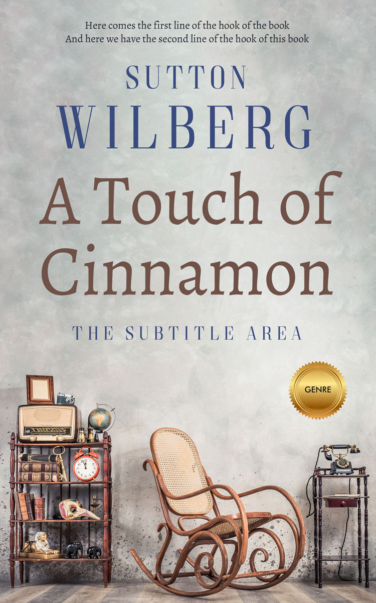 2D view of Premade Literary Fiction Book Cover - Cloud