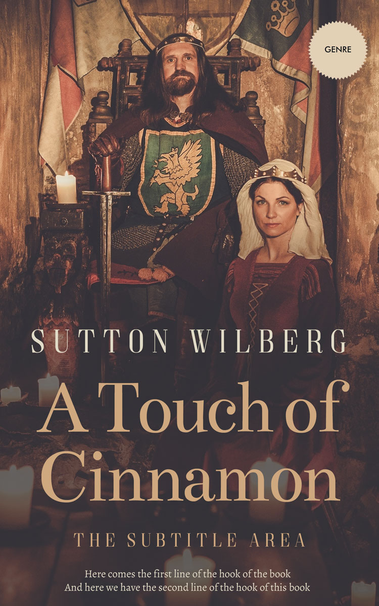 2D view of Premade Historical Book Cover - Matterhorn