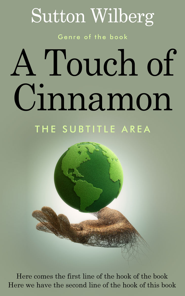 2D view of Premade Environment & Ecology Book Cover - Sage