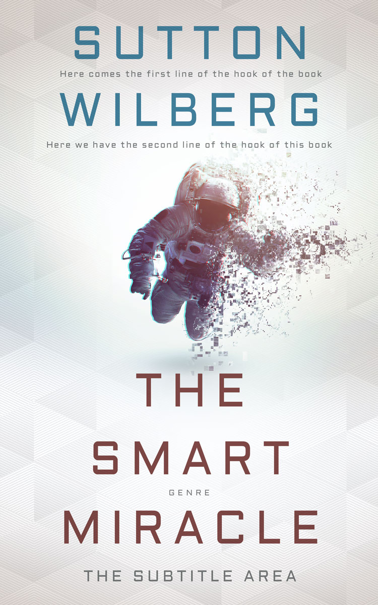 2D view of Premade Science Fiction Book Cover - Gray Nurse