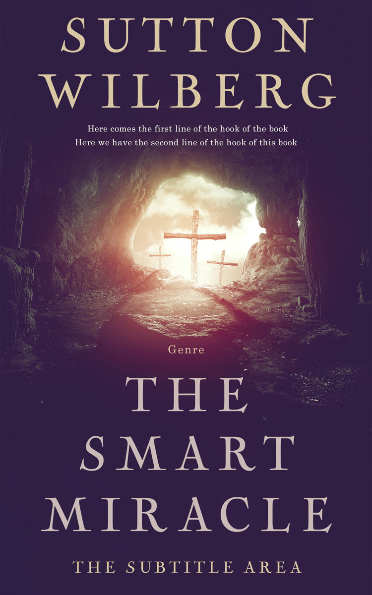 2D view of Premade Religion & Spirituality Book Cover - Revolver