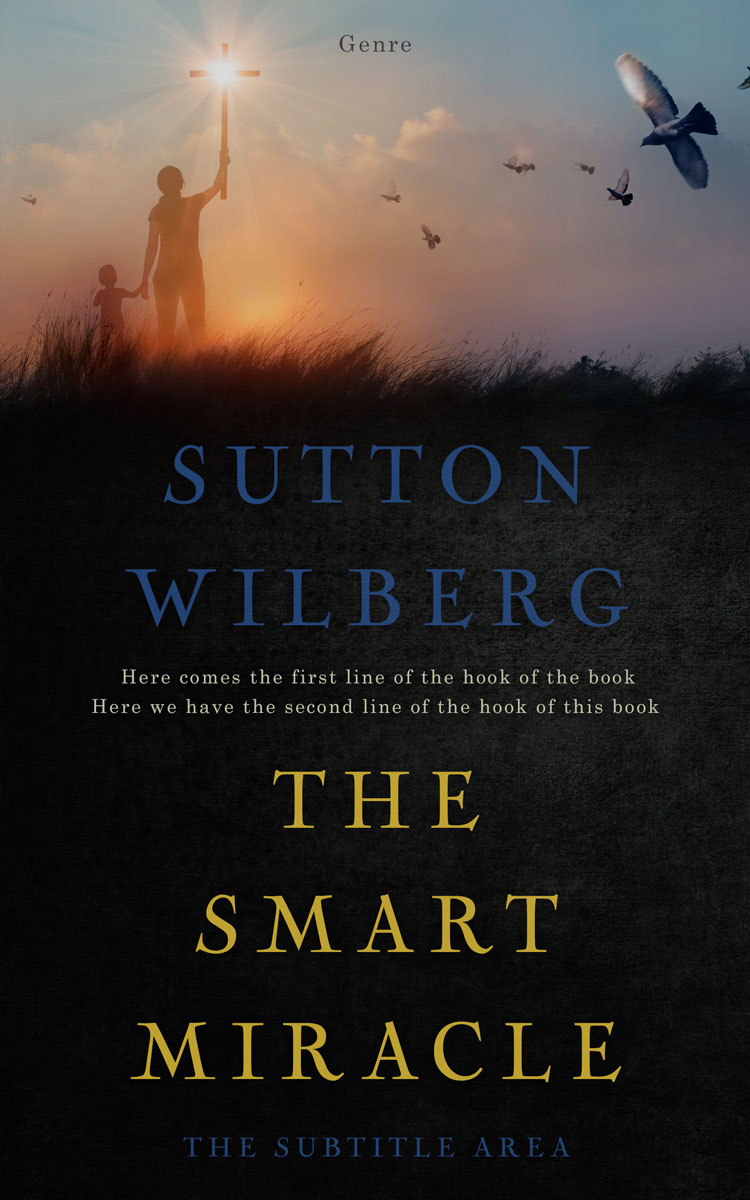 2D view of Premade Religion & Spirituality Book Cover - Sandrift