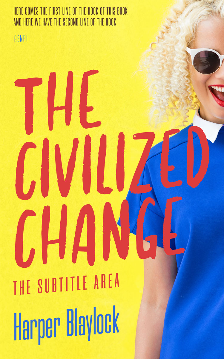 2D view of Denim #8621 - Premade Chick Lit Book Cover