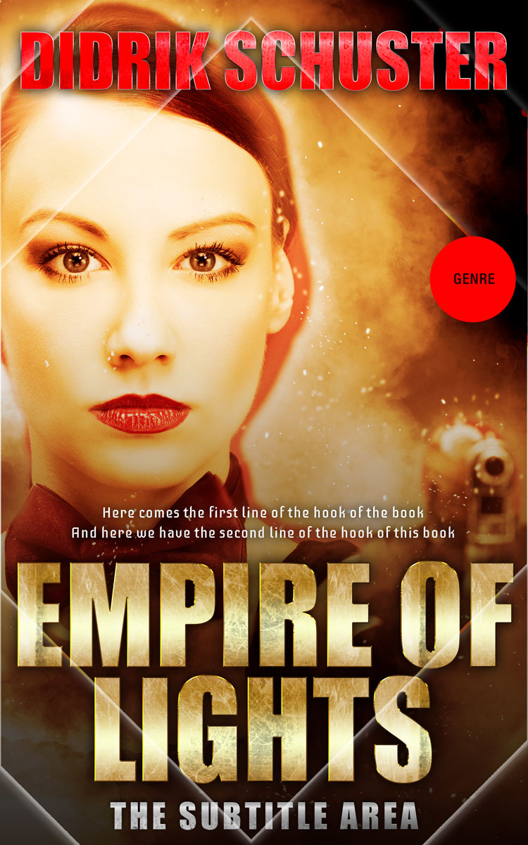 2D view of Premade Mystery & Thriller & Suspense Book Cover - Paco