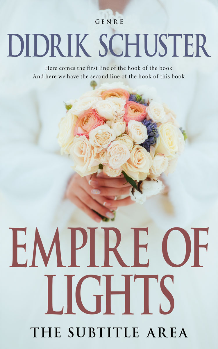 2D view of Premade Romance Book Cover - Nebula