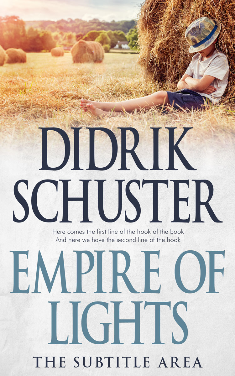 2D view of Premade Literary Fiction Book Cover - Pearl Bush