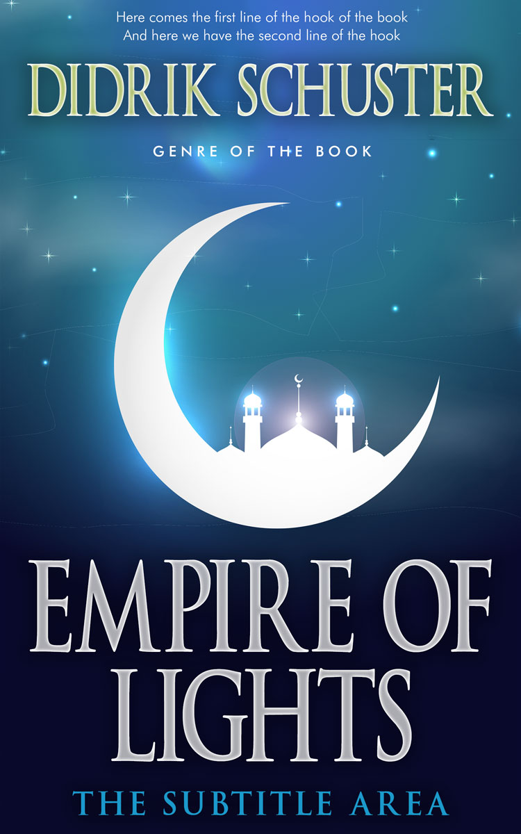 2D view of Premade Religion & Spirituality Book Cover - Calypso