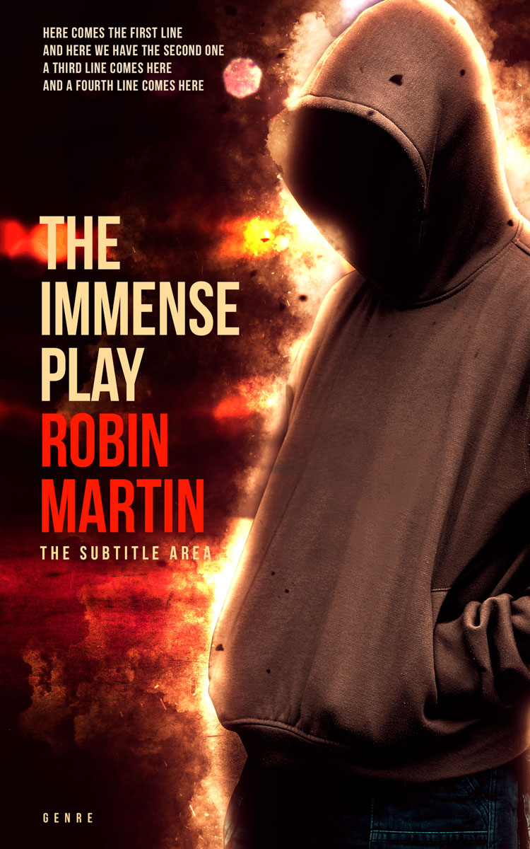 2D view of Premade Mystery & Thriller & Suspense Book Cover - Tamarind