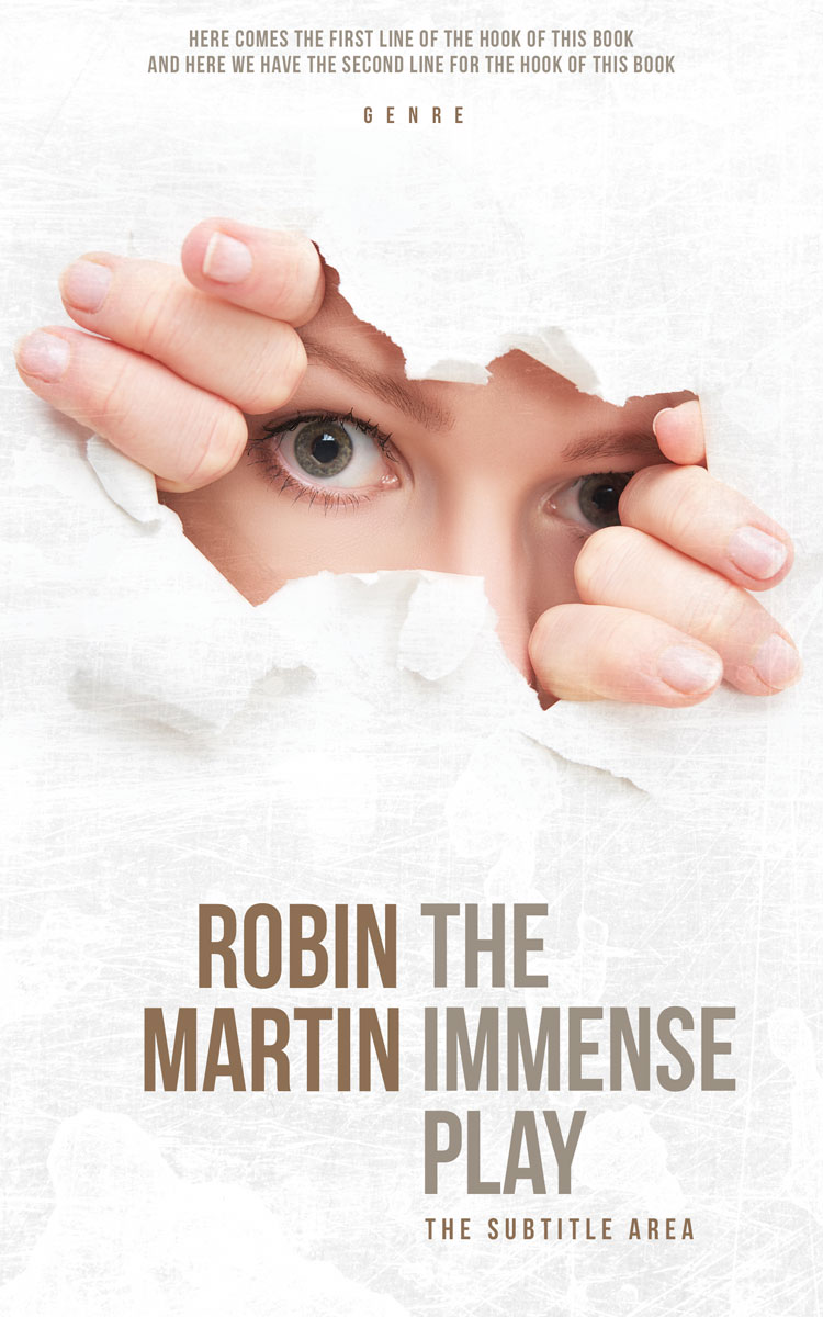 2D view of Premade Mystery & Thriller & Suspense Book Cover - Pampas