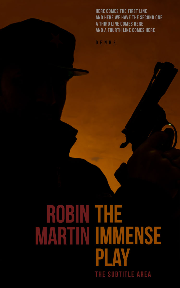 2D view of Premade Mystery & Thriller & Suspense Book Cover - Cafe Royale