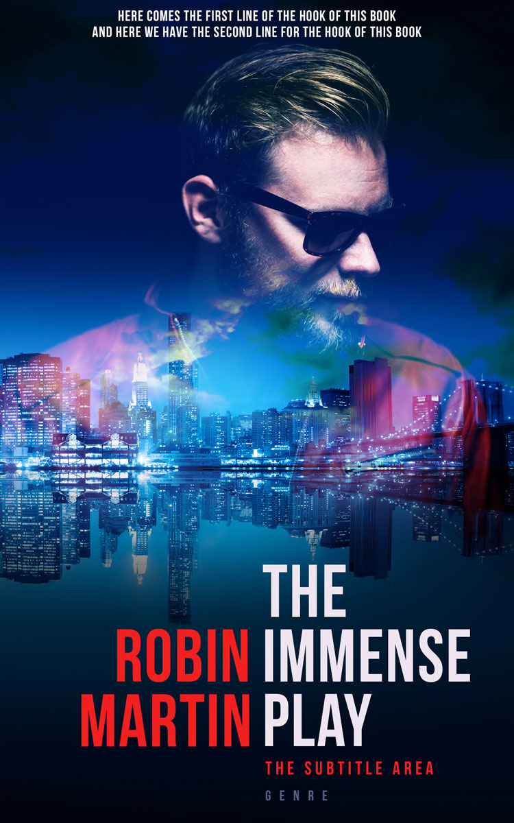 2D view of Premade Mystery & Thriller & Suspense Book Cover - Black Pearl