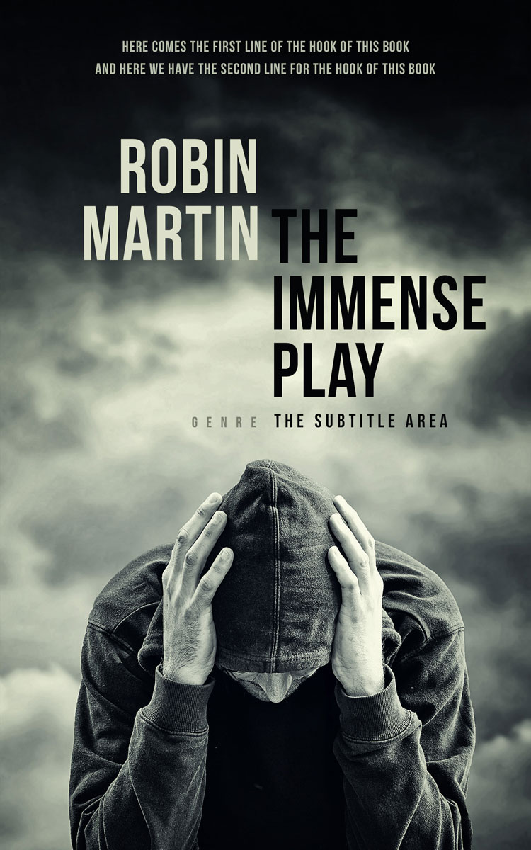 2D view of Premade Mystery & Thriller & Suspense Book Cover - Clay Ash