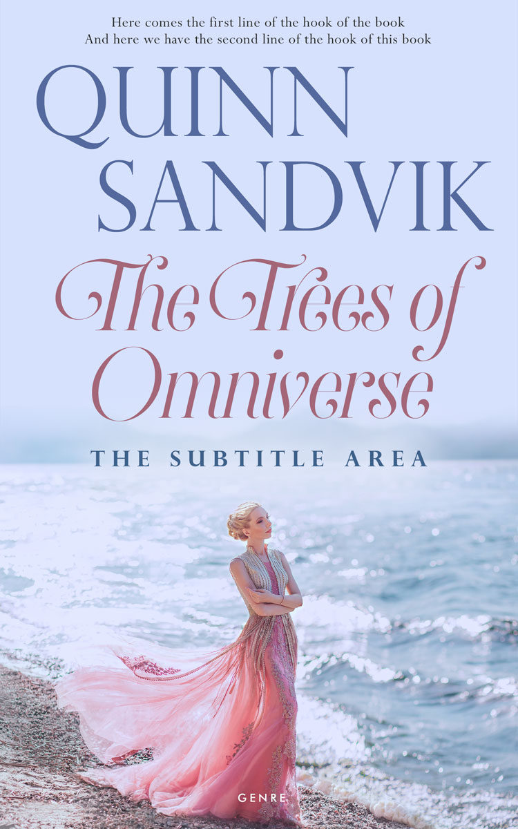 2D view of Premade Fantasy Book Cover - Link Water