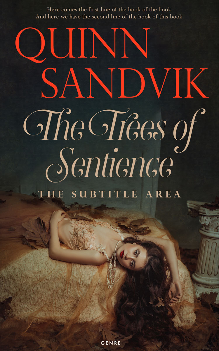 2D view of Premade Erotica Book Cover - Dune