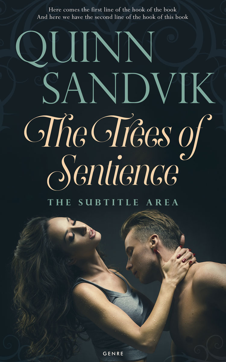 2D view of Premade Erotica Book Cover - Shark