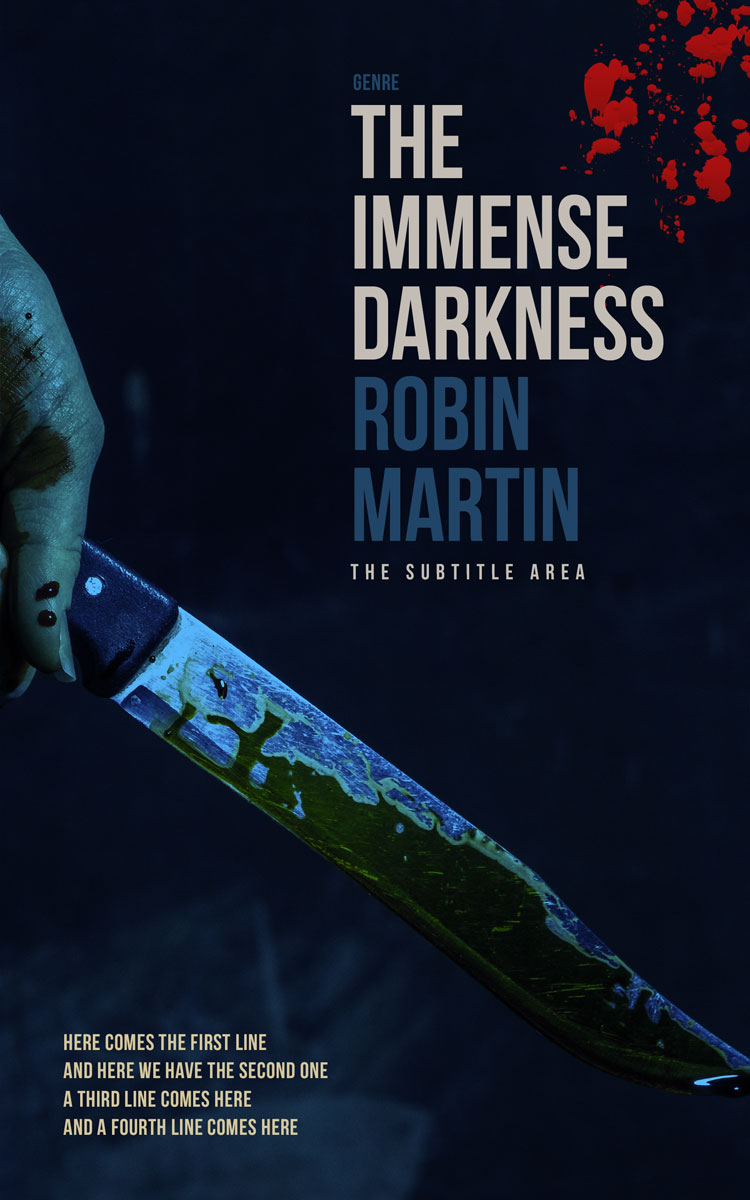 2D view of Premade Mystery & Thriller & Suspense Book Cover - Firefly