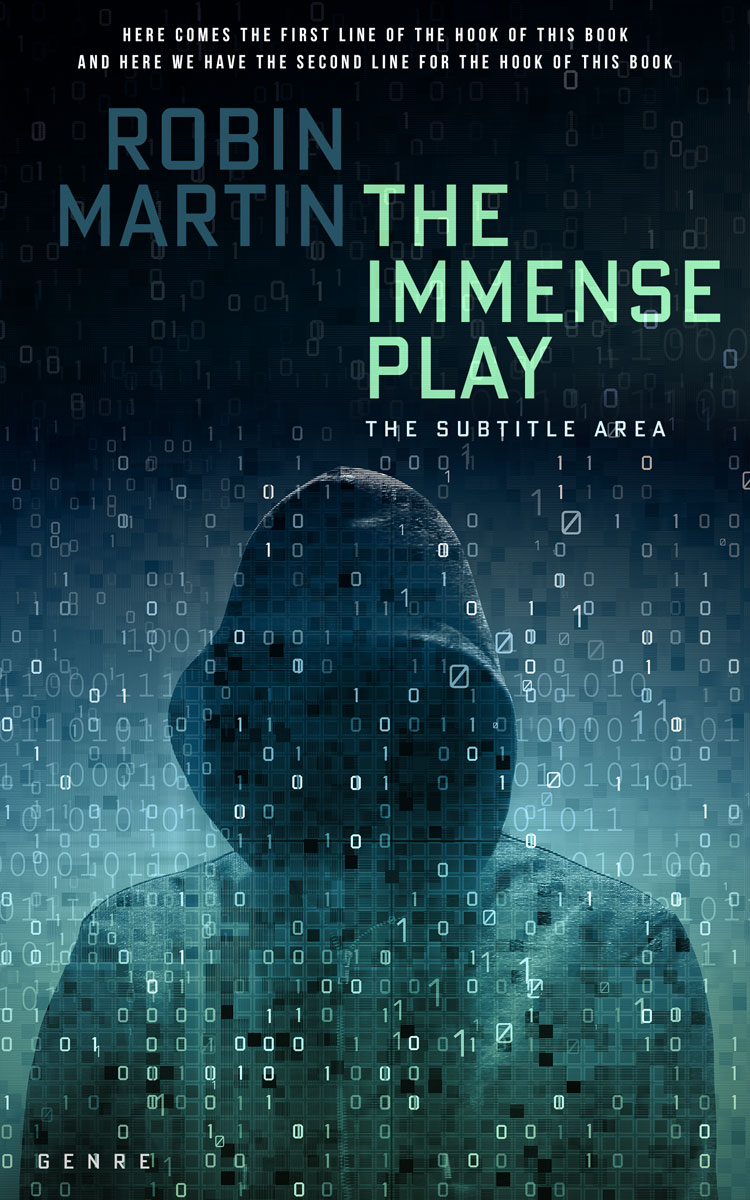 2D view of Premade Mystery & Thriller & Suspense Book Cover - Firefly