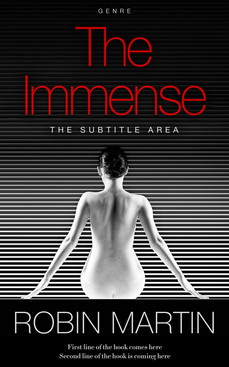 2D view of Premade Erotica Book Cover - Cold Turkey