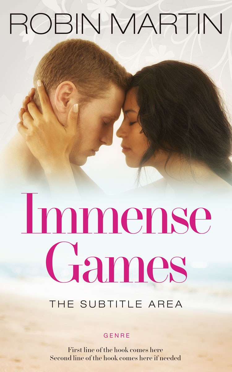 2D view of Premade Romance Book Cover - Pampas