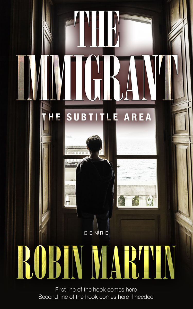 2D view of Premade Mystery & Thriller & Suspense Book Cover - Chino