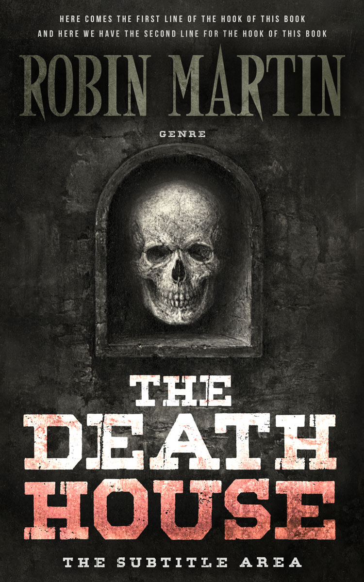 2D view of Premade Horror Book Cover - Tuatara