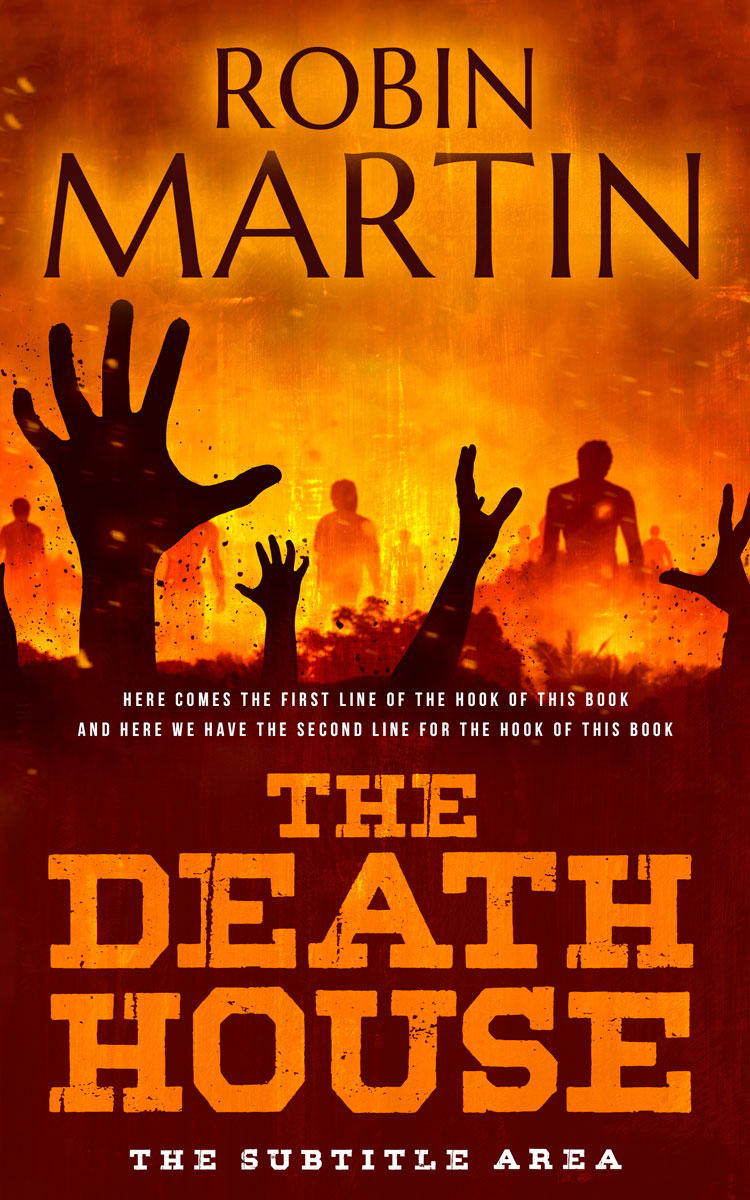 2D view of Premade Apocalyptica Book Cover - Bamboo