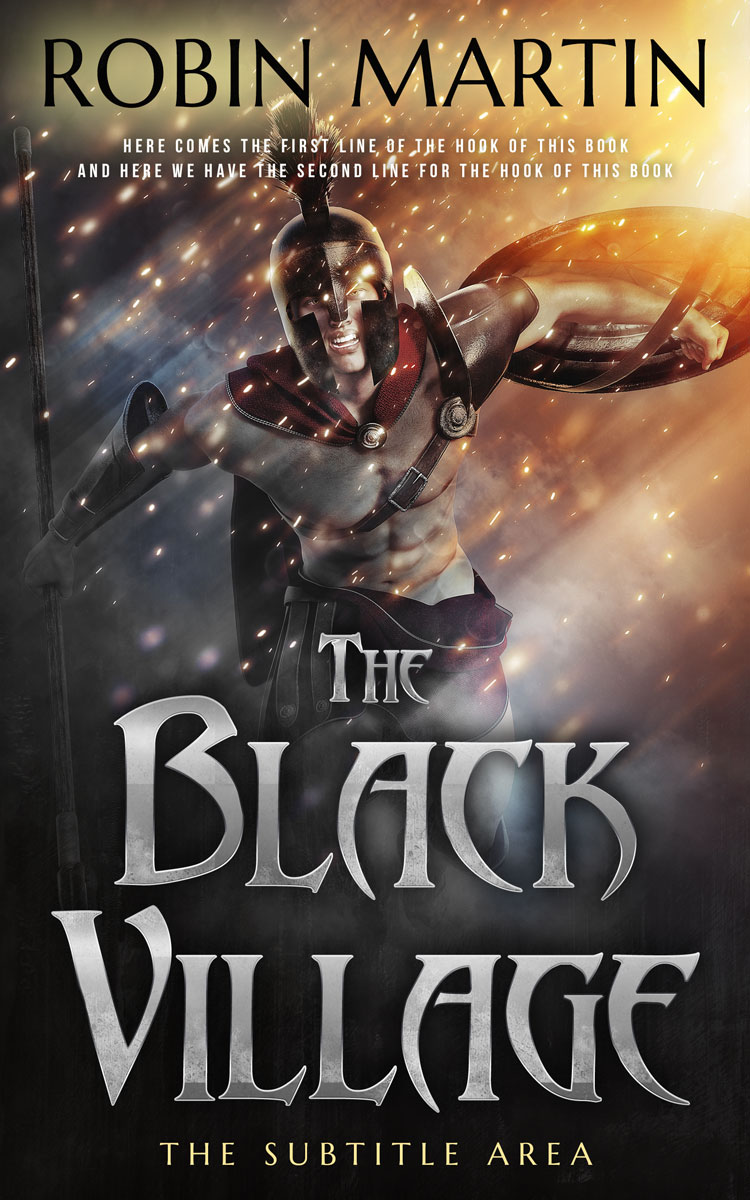 2D view of Premade Historical Book Cover - Mine Shaft