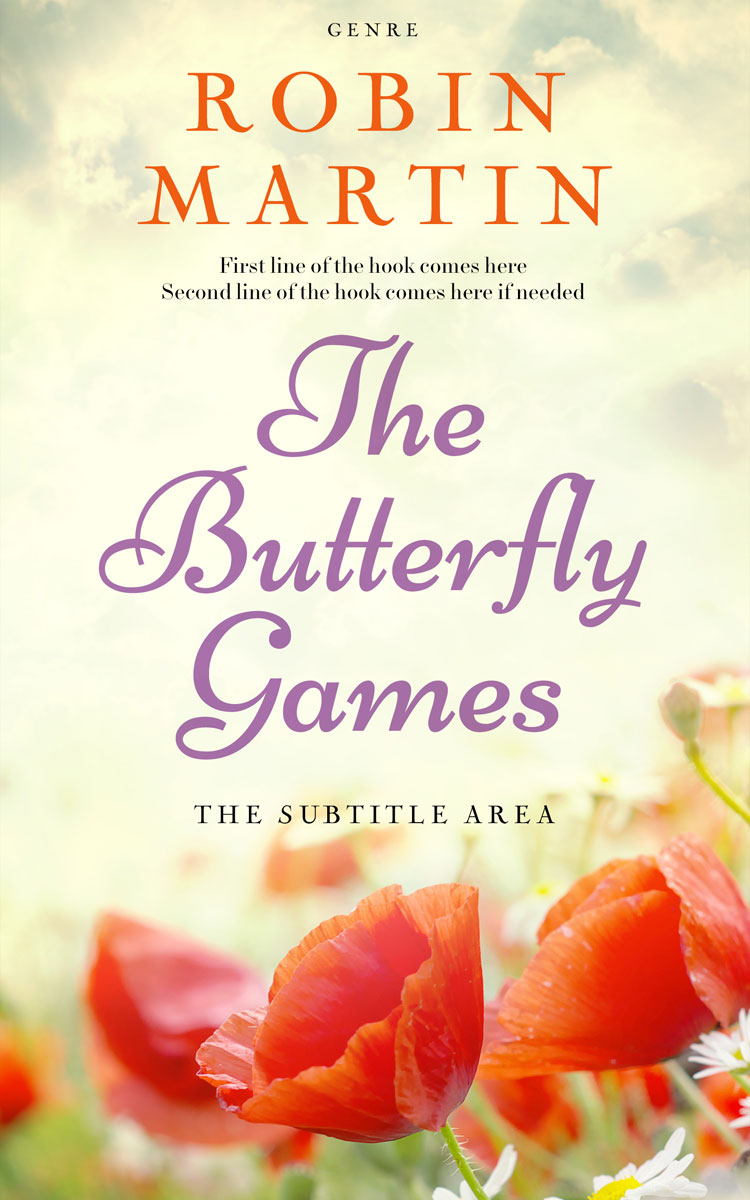 2D view of Premade Nature Book Cover - Beige