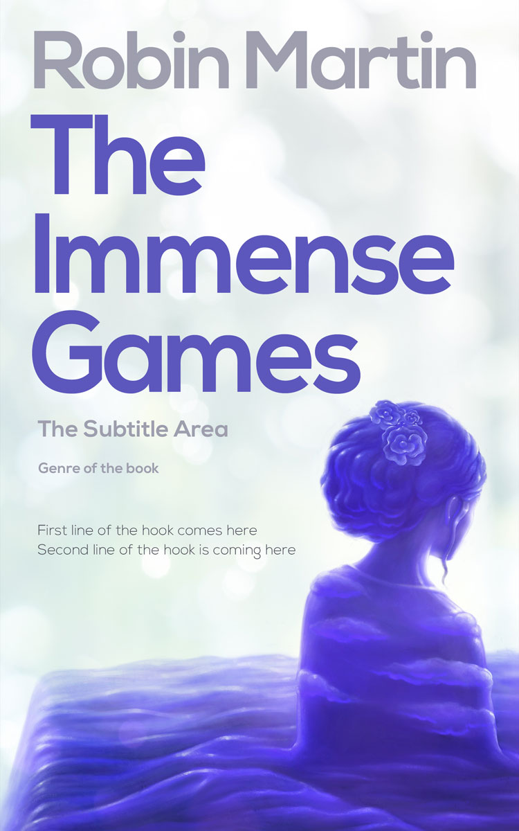 2D view of Premade Fantasy Book Cover - Mystic