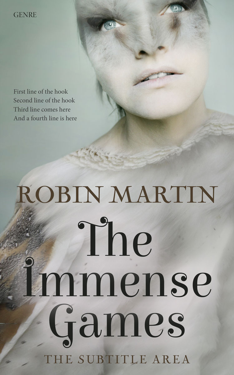 2D view of Premade Fantasy Book Cover - Bud