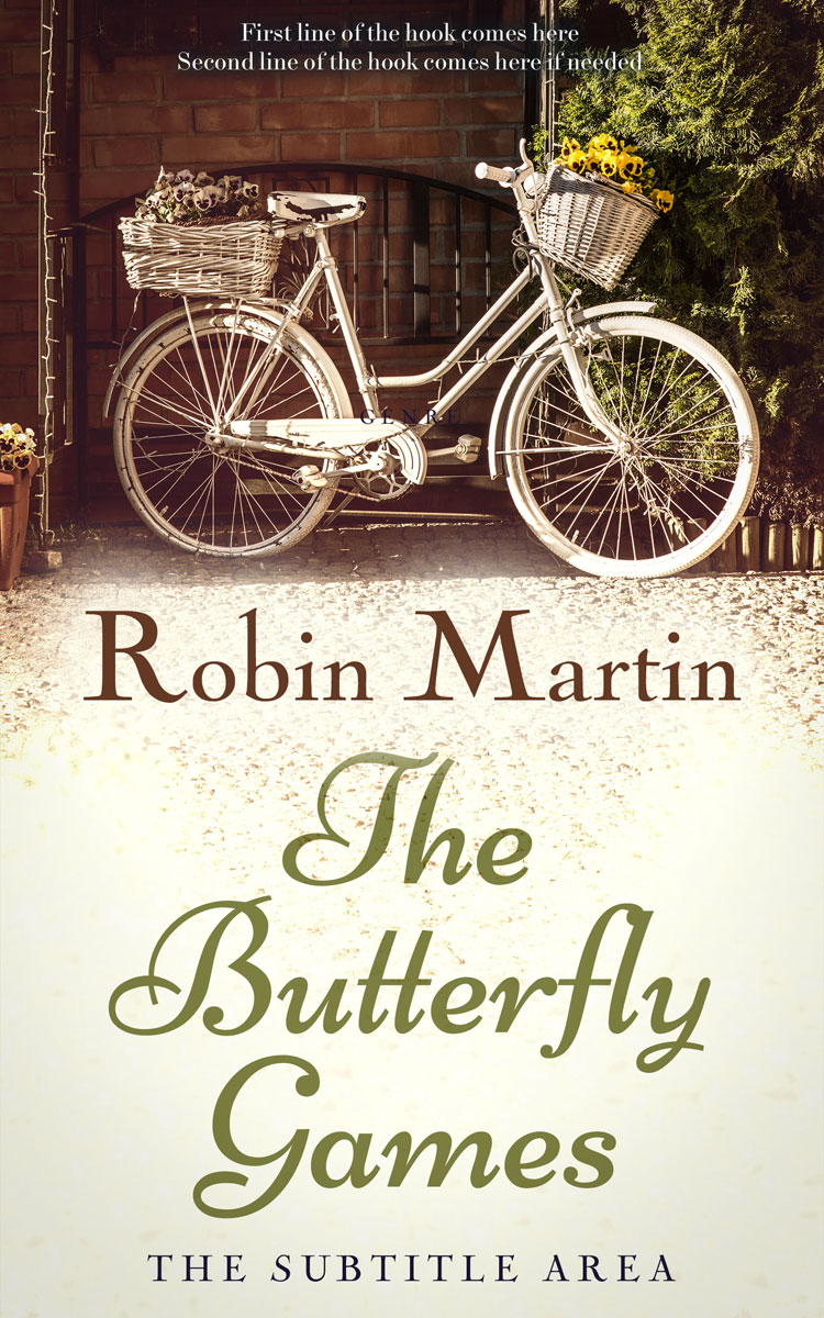 2D view of Premade Literary Fiction Book Cover - White Rock