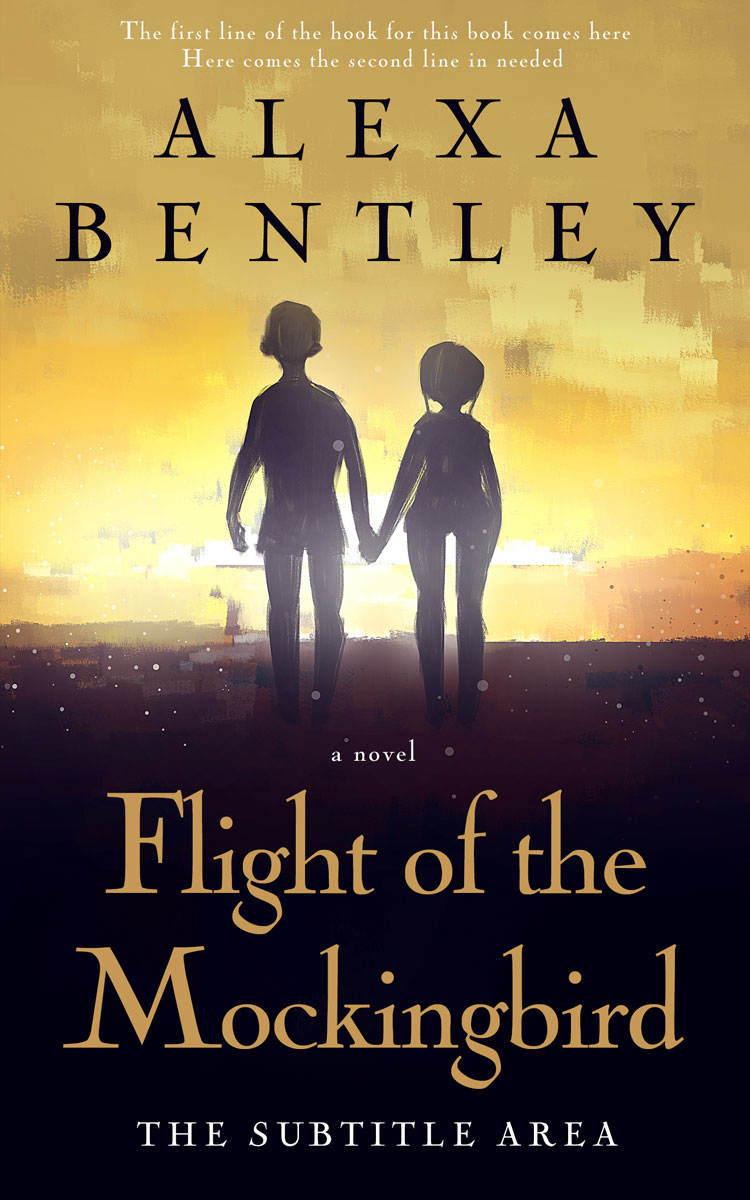 2D view of Premade Romance Book Cover - Tacha