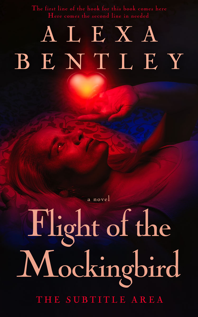 2D view of Premade Surreal Book Cover - Night Rider