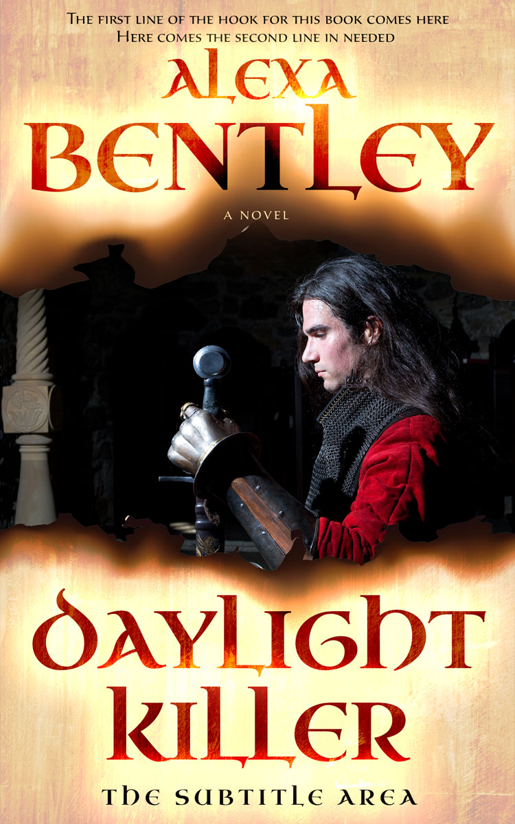 2D view of Premade Historical Book Cover - Wheat