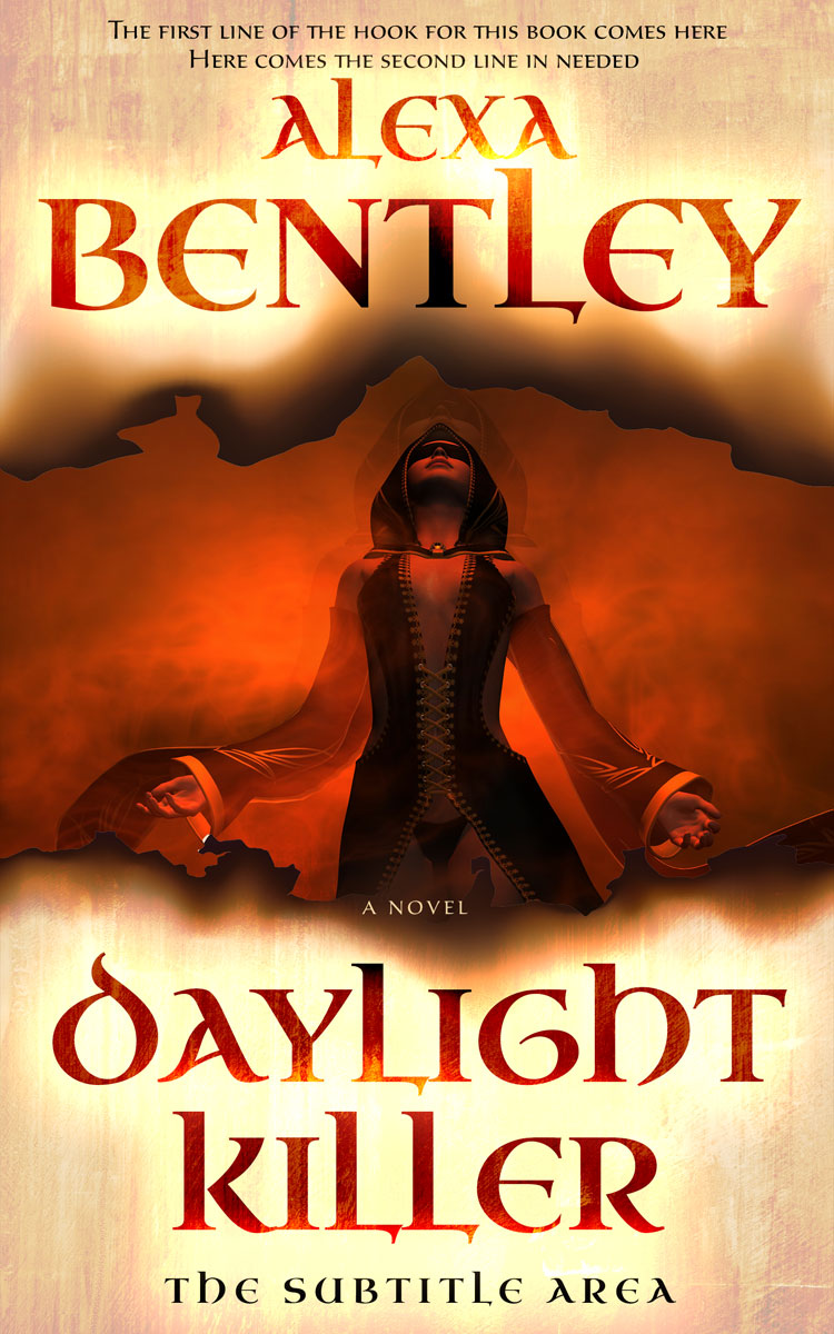 2D view of Premade Fantasy Book Cover - Clinker